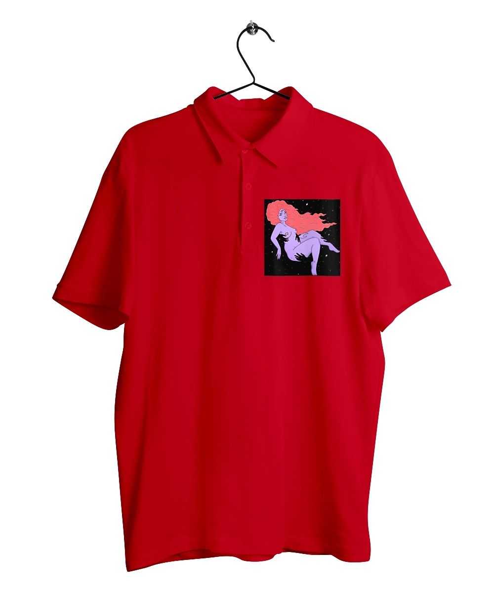 Фіолетова Дівчина В Чорній Дирі