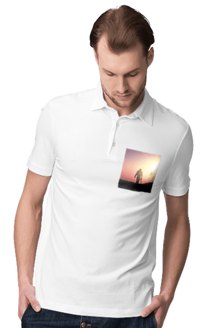 Поло чоловіче з принтом "Патріот". Патриот, патриотизм, победа, украина, украинец. 2070702