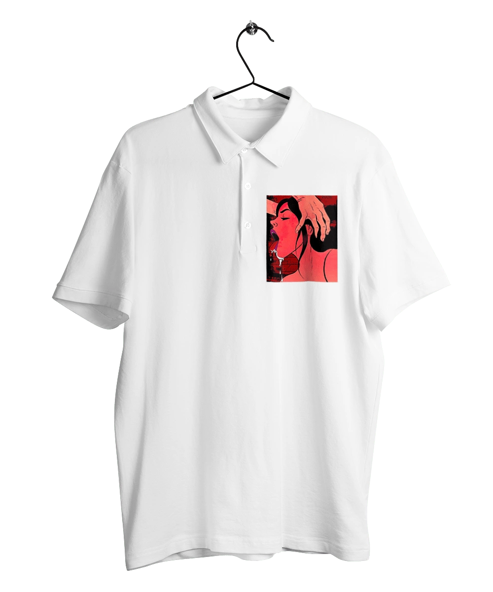 Girl Sucks With Saliva