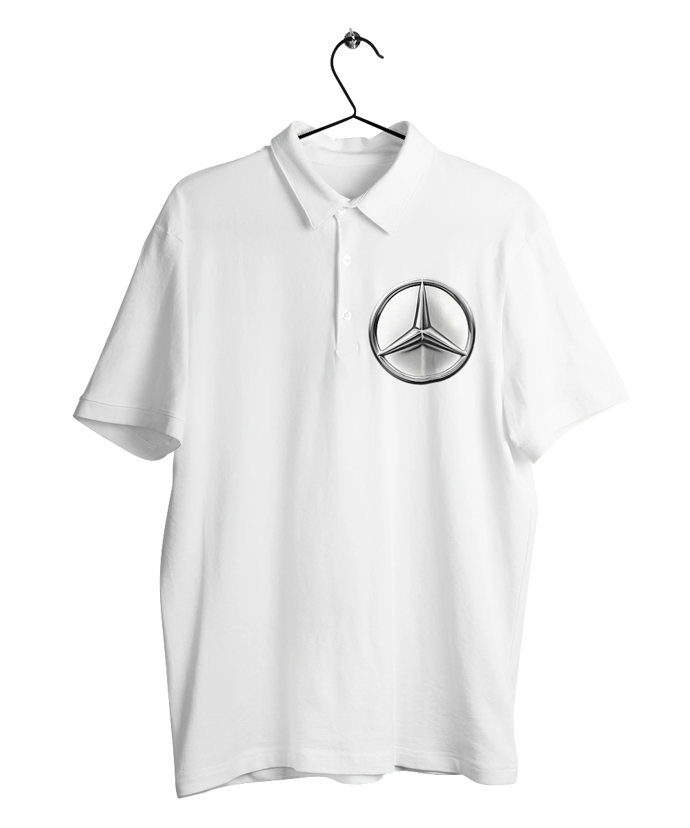 Mercedes Benz Logo Metallic