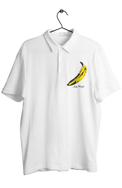 Men's polo with prints The Velvet Underground. Art pop, art rock, avant-garde, experimental rock, folk rock, group, music, rock, velvet underground. 2070702