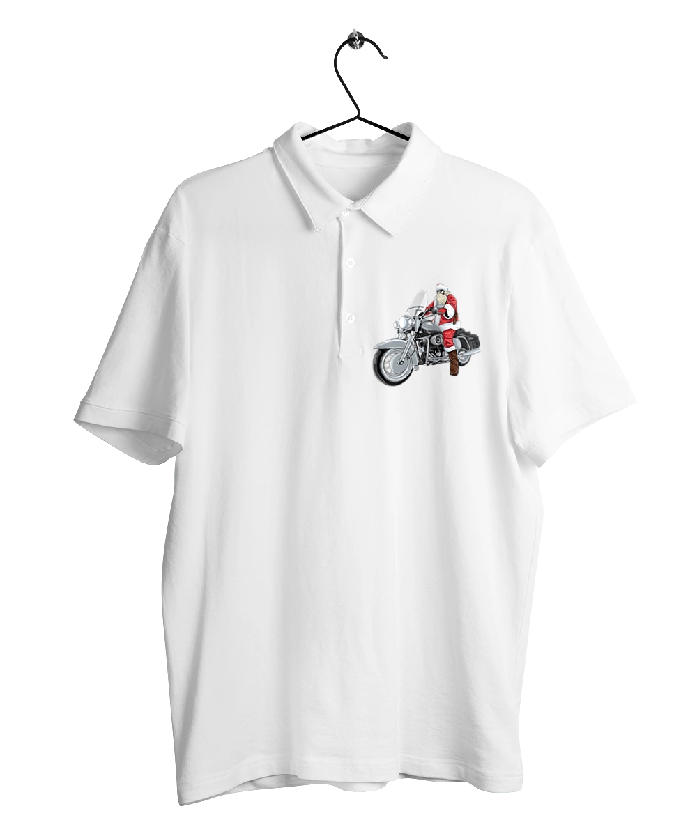 Santa On A Motorcycle