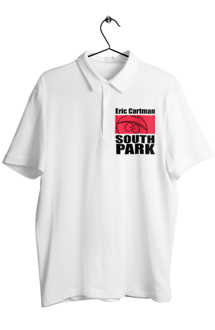 Men's polo with prints South Park Cartman. Cartman, cartoon series, eric cartman, south park. 2070702