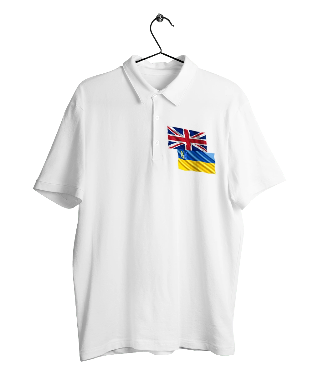 Flag United Kingdom, Flag Ukraine, Support Ukraine