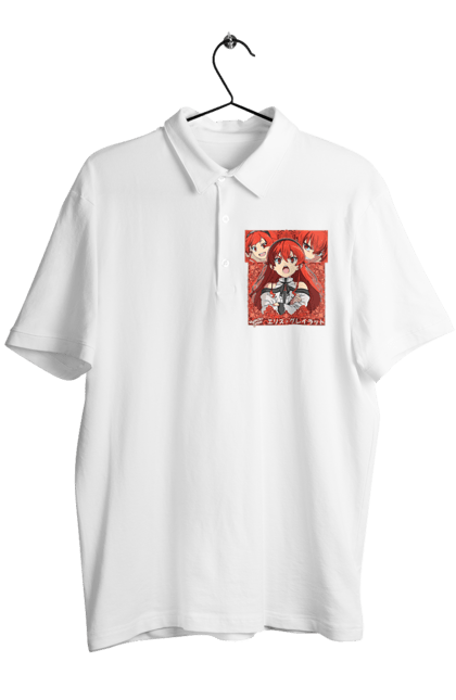 Men's polo with prints Mushoku Tensei Eris Boreas Greyrat. Anime, eris, eris boreas greyrat, eris boreas greyrat, jobless reincarnation, mushoku tensei. 2070702