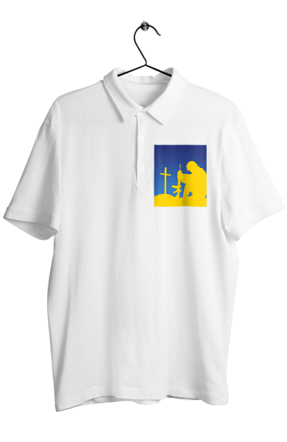 Поло чоловіче з принтом "Патріот". Патриот, патриотизм, победа, свобода, украина, украинец. 2070702