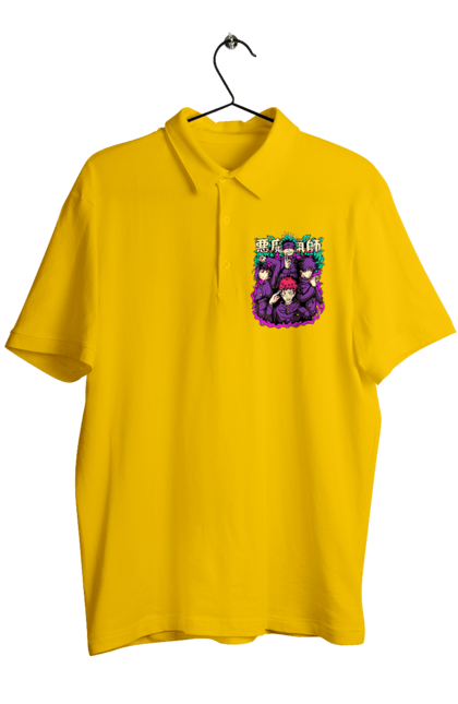 Men's polo with prints Jujutsu Kaisen. Anime, dark fantasy, itadori, jujutsu kaisen, magic battle, manga, mystic, sukuna. 2070702