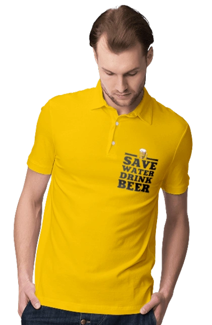 Save water, drink beer (black)