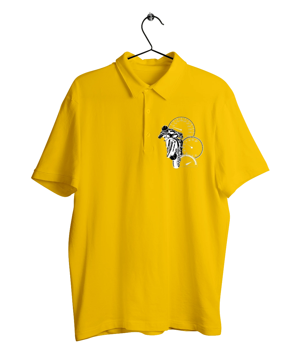 Motorcycle And Speed White