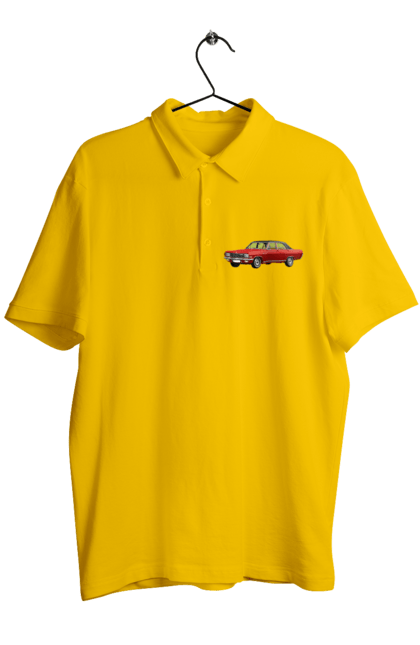 Men`s polo with prints Auto.3. Auto, old car, photo, professional photo. 2070702