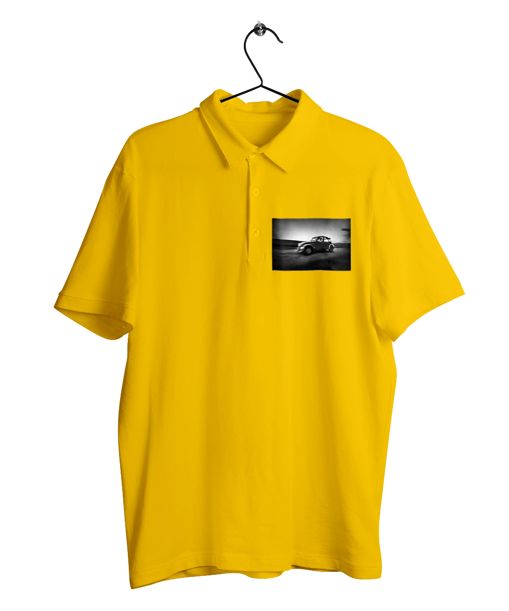 Retro car black and white