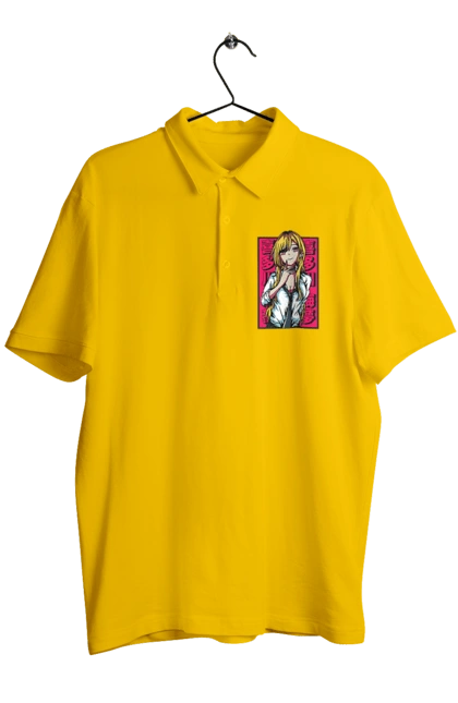 Поло чоловіче з принтом "Ця фарфорова лялечка закохалася". Anime, manga, marin kitagawa, my dress-up darling, аніме, манга, марін, марін кітагава, фарфорова лялечка. 2070702