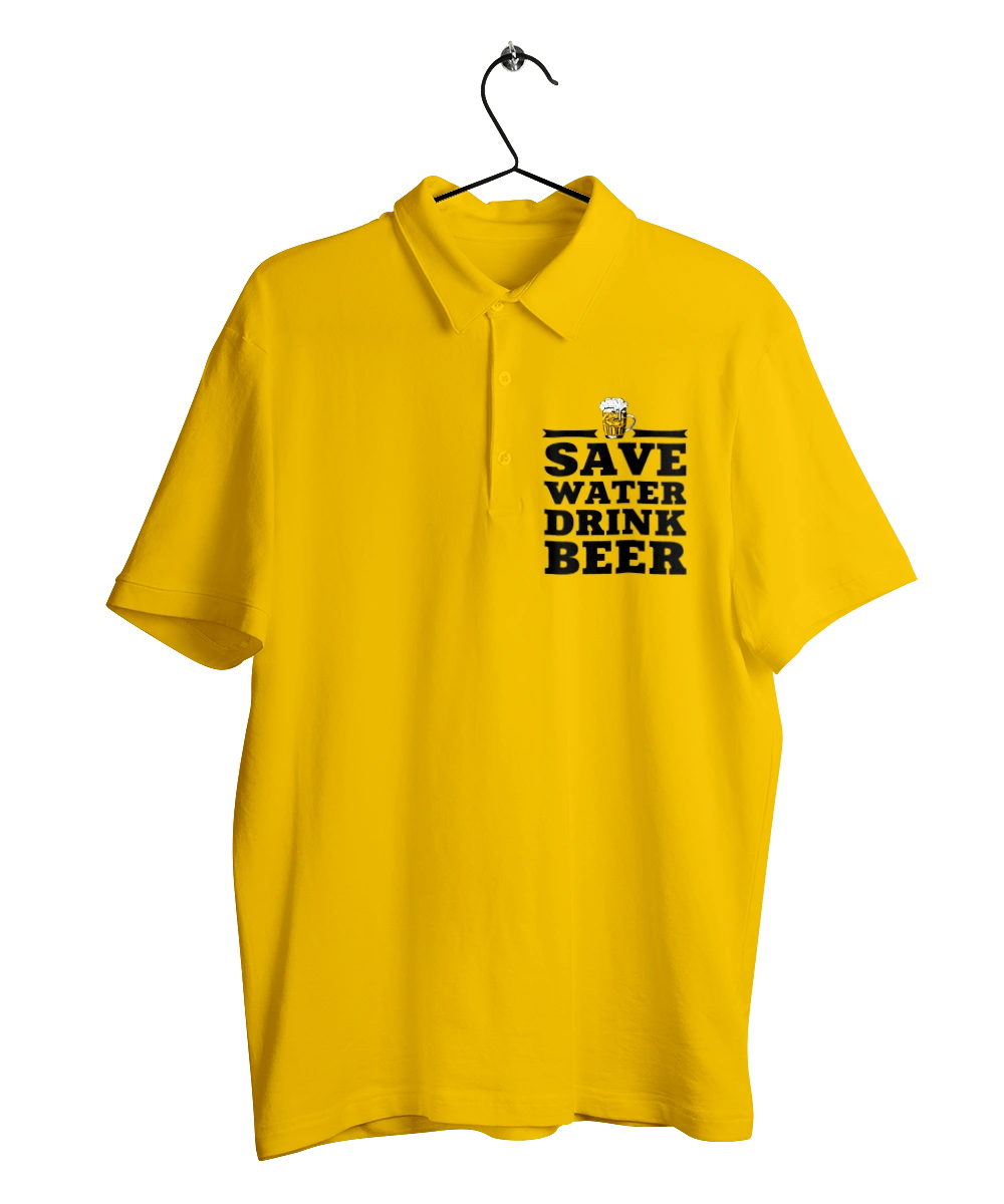 Save water, drink beer (black)