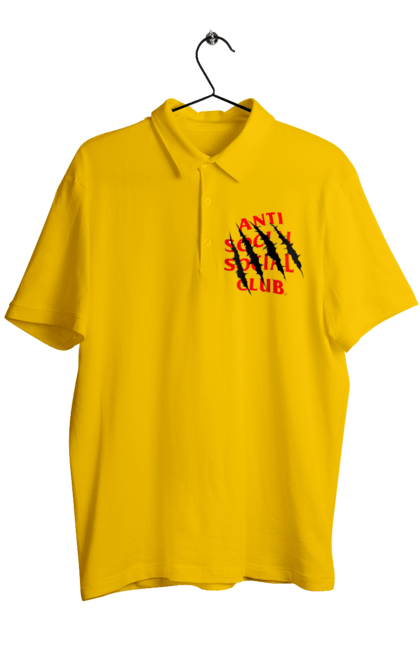 Men's polo with prints Anti Social Social Club. Antisocial, assc, club, neek lurk, social club. 2070702