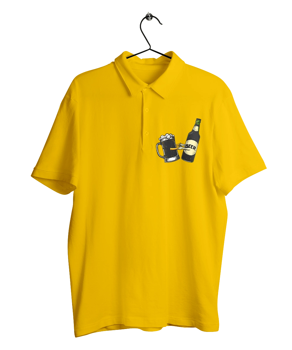 Bottle Of Beer With A Glass Of Beer