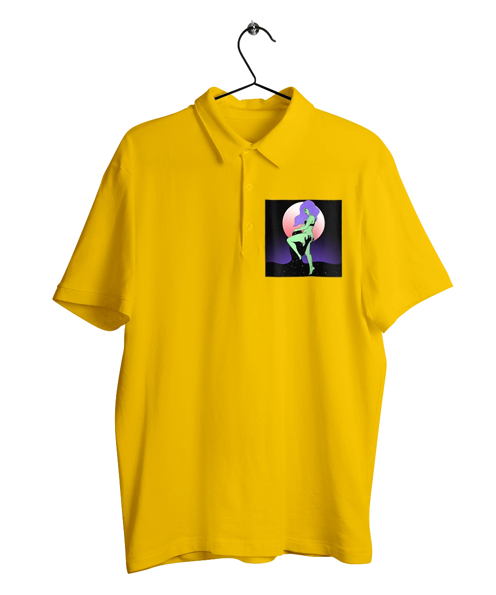 Green Girl And The Moon