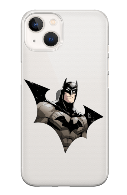 Чохол для телефону з принтом "Бетмен". Бетмен, комікс, супергерой. CustomPrint.market