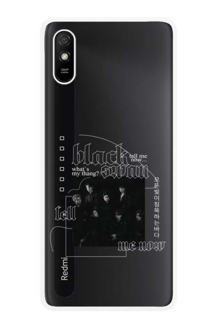 Чохол для телефону з принтом "BTS | BLACK SWAN". Anime, bts, korea, kpop. CustomPrint.market