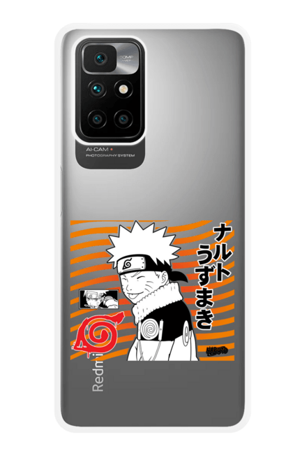 Чохол для телефону з принтом "Naruto t". Аніме, манга, наруто, ніндзя, серіал. CustomPrint.market