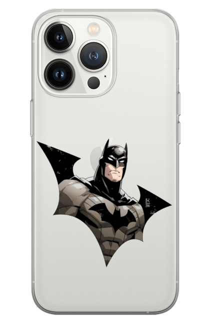 Чохол для телефону з принтом "Бетмен". Бетмен, комікс, супергерой. CustomPrint.market