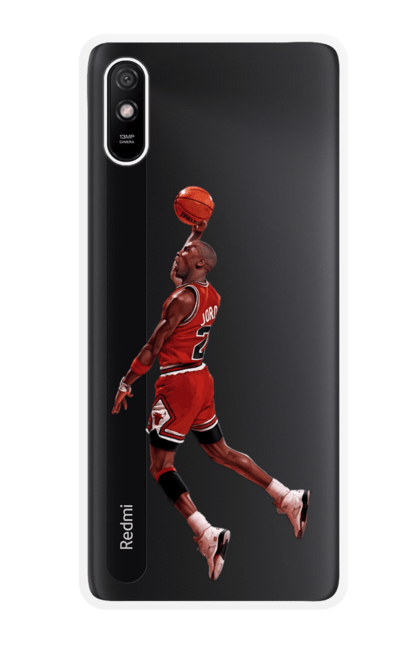 Чохол для телефону з принтом "Майкл Джордан". Баскетбол, джордан, майкл джордан, спорт. CustomPrint.market