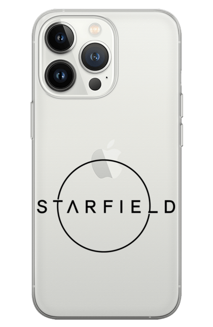 Чохол для телефону з принтом "Старфілд". Гра старфілд, логотип старфілд, старфілд. CustomPrint.market