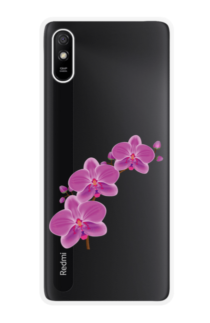 Чохол для телефону з принтом "Гілка Орхідеї". Квітка, орхідея. CustomPrint.market