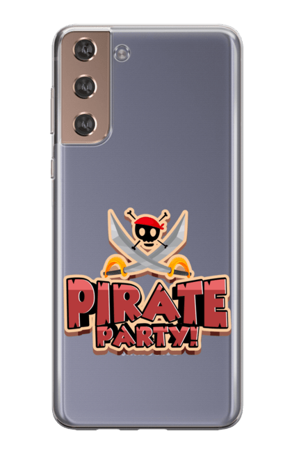 Чохол для телефону з принтом "Піратська вечірка". Дитяча, дитяче свято, для вечірок, для дитячого свята, для дітей, для піратської вечірки, милі, пірат, пірати, піратська вечірка. CustomPrint.market