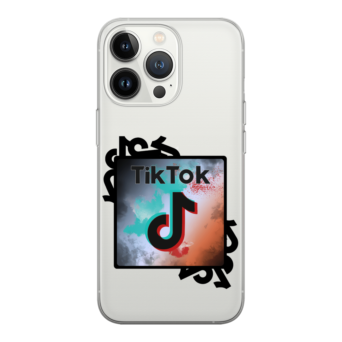 Чехлы Apple iPhone 14 Pro Max с принтами коллекция «Tiktok» -  CustomPrint.market