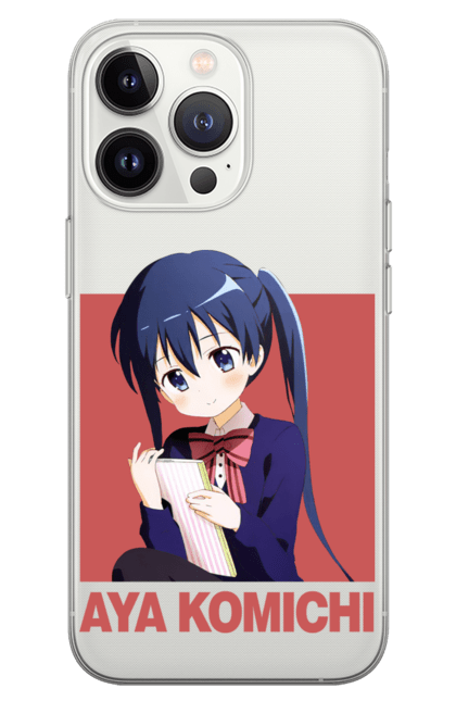 Phone case with prints Kiniro Mosaic Aya Komichi. Anime, aya komichi, gold mosaic, kiniro mosaic, kinmoza, manga. 2070702