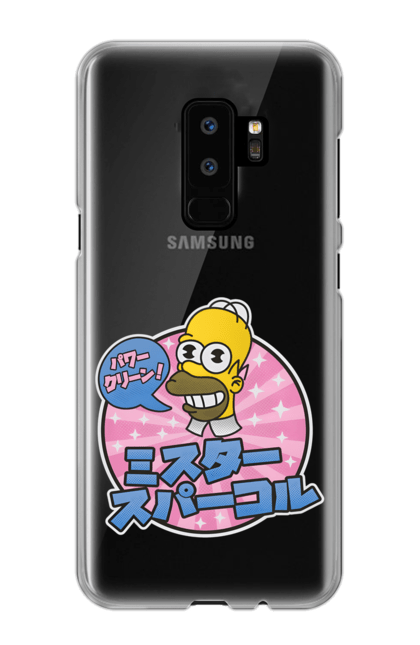 Чохол для телефону з принтом "Гомер Сімпсон". Гомер, гумор, символи, сімпсони, японія. CustomPrint.market