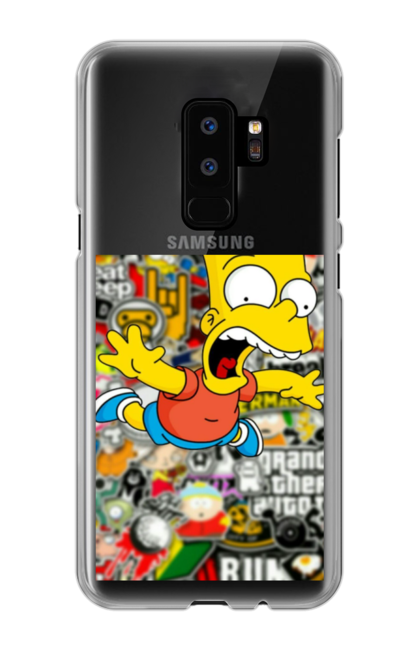 Чохол для телефону з принтом "Барт Сімпсон". Барт, карамба, мульт, мультфільм, про. CustomPrint.market