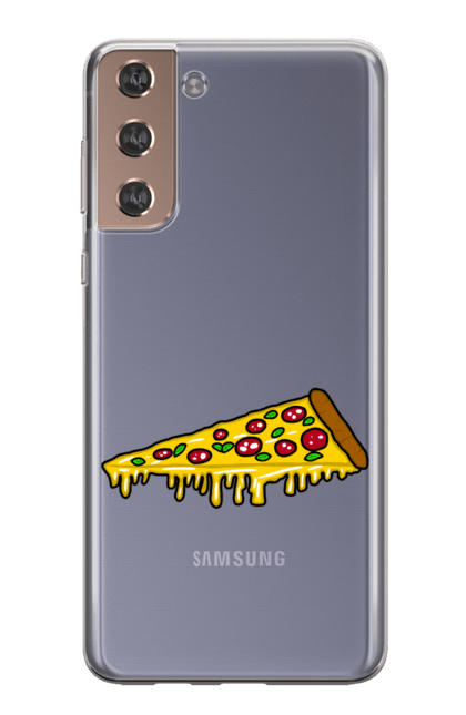 Чохол для телефону з принтом "Pizza". Food, pizza, їжа, піца. CustomPrint.market