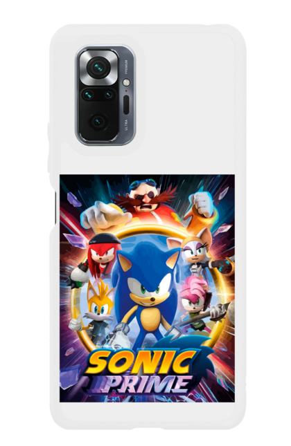 Чохол для телефону з принтом "Сонік". Sega, гра, сонік. CustomPrint.market