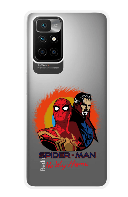 Чохол для телефону з принтом "Людина павук". Доктор стрендж, кіно, комікс, людина павук, марвел, немає шляху додому, спайдермен, супергерой. CustomPrint.market