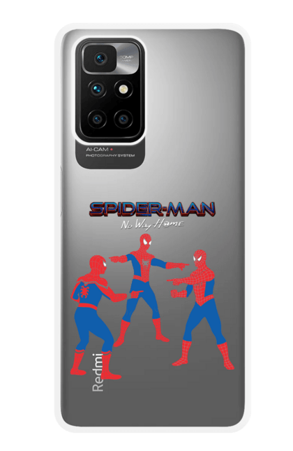 Чохол для телефону з принтом "Людина павук". Комікс, людина павук, марвел, спайдермен, супергерой. CustomPrint.market