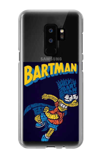 Чохол для телефону з принтом "Симпсоны". Барт, мультфильм, симпсоны, супергерой, супермен. CustomPrint.market