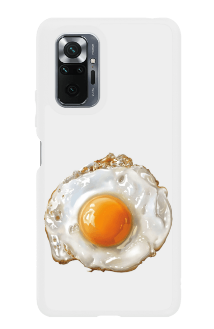 Чохол для телефону з принтом "Смажене Яйце". Їжа, смажене яйце, яєчня, яйце. CustomPrint.market