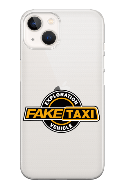 Чохол для телефону з принтом "Fake taxi". Порно хаб, порнохаб, приколы, фак такси, фак таксі, фейк такси. CustomPrint.market
