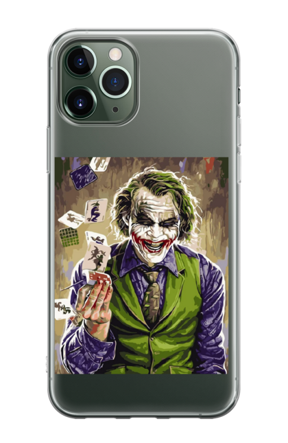 Чохол для телефону з принтом "Джокер". Dc comics, бетмен, готуємо, джокер, суперлиходії. CustomPrint.market