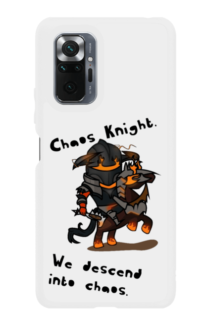 Чохол для телефону з принтом "Chaos Knight (Dota 2)". Дота 2, зверху, клапан, лицар хаосу, поп. CustomPrint.market