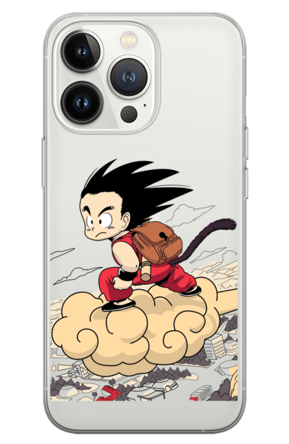 Phone case with prints Dragon Ball Son Goku. Anime, dragon ball, goku, manga, son goku, tv series. 2070702