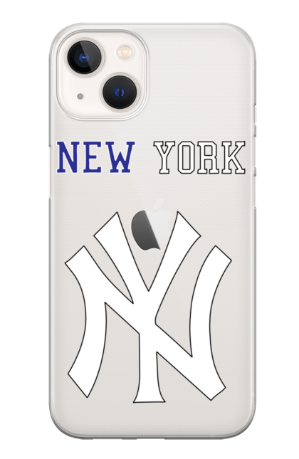 Чохол для телефону з принтом "Нью Йорк Янкіз". Бізбол, нью йорк, нью йорк янкіс, спорт, янкі, янкіс. CustomPrint.market