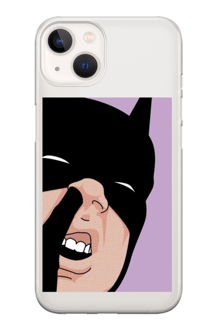 Чохол для телефону з принтом "Бетмен". Бетмен, гумор, комікси, смішні принти, супергерої, супермен. CustomPrint.market