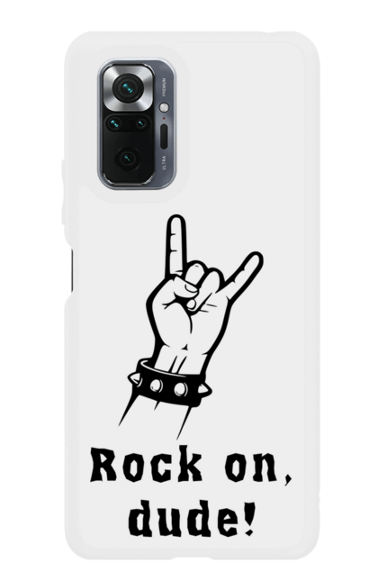 Чохол для телефону з принтом "Запали Рок, Чувак!". Грай, давай, движ, заклик, коза, музика, напрямок, пали, пальці, панк рок, рок, рок н ролл, рука, рух, символ, стиль, стильний, субкультура, схвалення, хард рок. CustomPrint.market