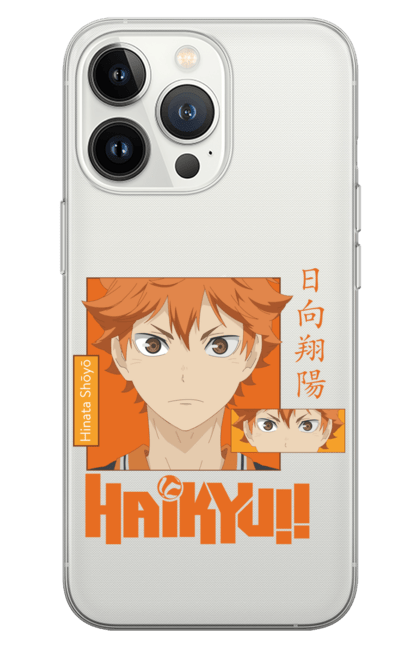 Чохол для телефону з принтом "Волейбол!! Хіната". Anime, haikyu, hinata, manga, shoyo hinata, аніме, волейбол, манга, хіната, шьо хіната. futbolka.stylus.ua