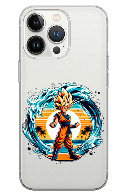 Phone case with prints Dragon Ball Son Goku. Anime, dragon ball, goku, manga, son goku, tv series. 2070702