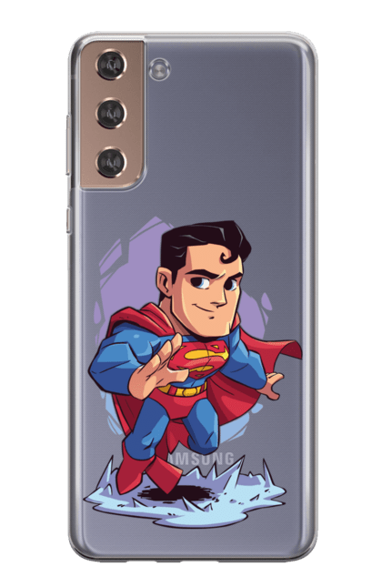 Чохол для телефону з принтом "Супермен". Dc comics, shazam, лють богів, супермен, шазам. CustomPrint.market