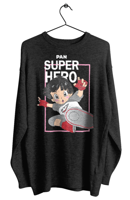 Women's sweatshirt with prints Dragon Ball Super Pan. Anime, dragon ball, dragon ball super, dragon ball: super, dragonball super hero, lady, pan. 2070702