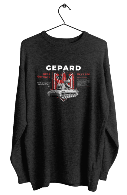 Світшот жіночий з принтом "Gepard". F16, gepard, nasams, stinger, zuzana, гаубиця, два герби, залужний, сюзанна. 2070702